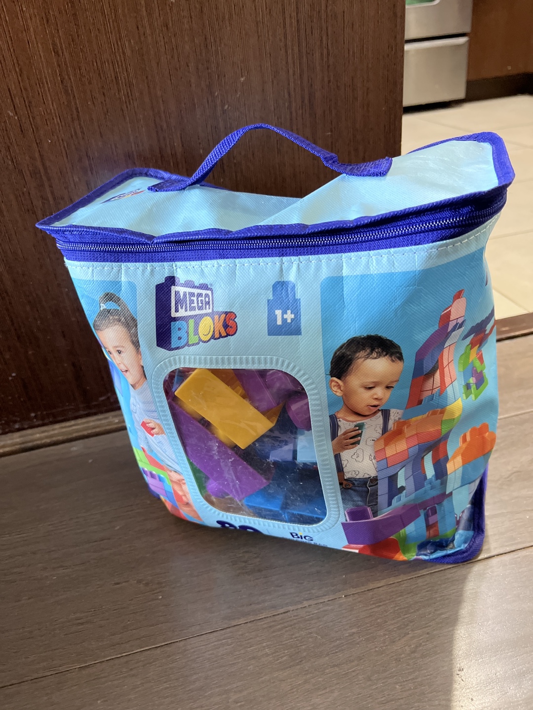 Mega Bloks Big Building Bag, 80 Pieces