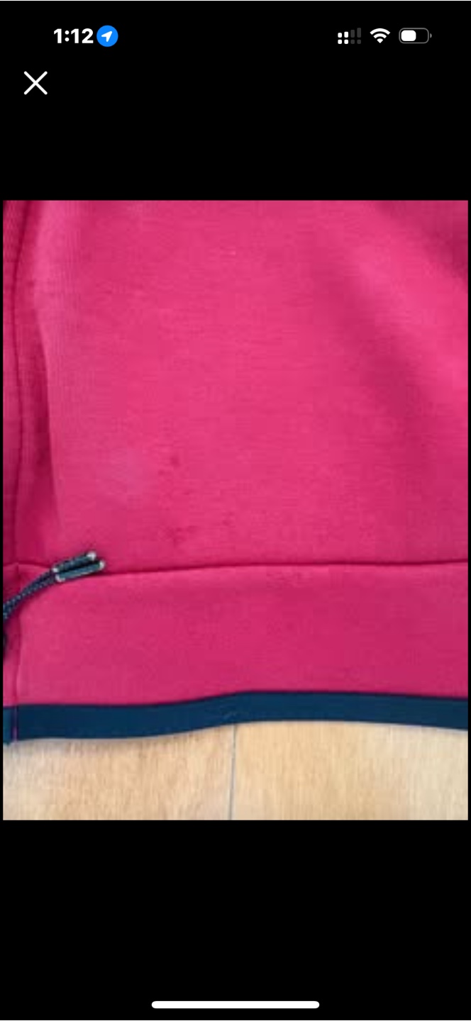 Adidas Tech Fleece Red Jacket - photo 4
