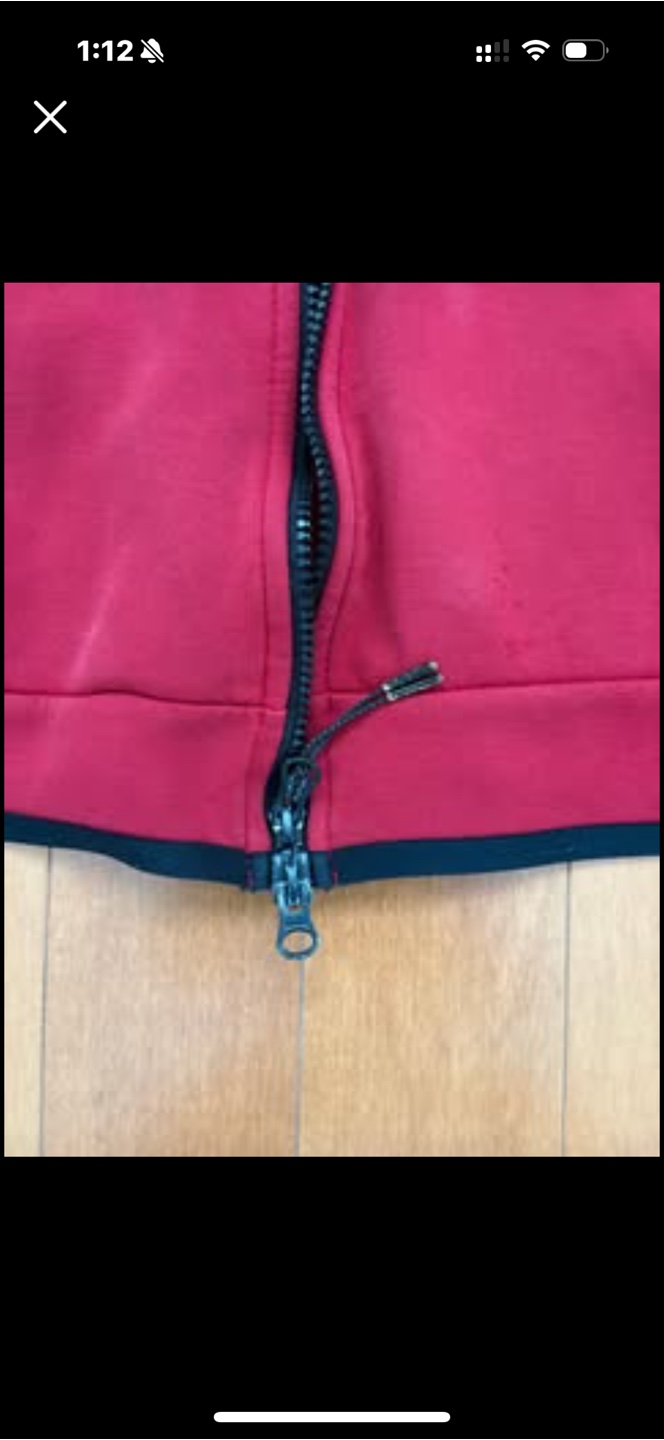 Adidas Tech Fleece Red Jacket - photo 5