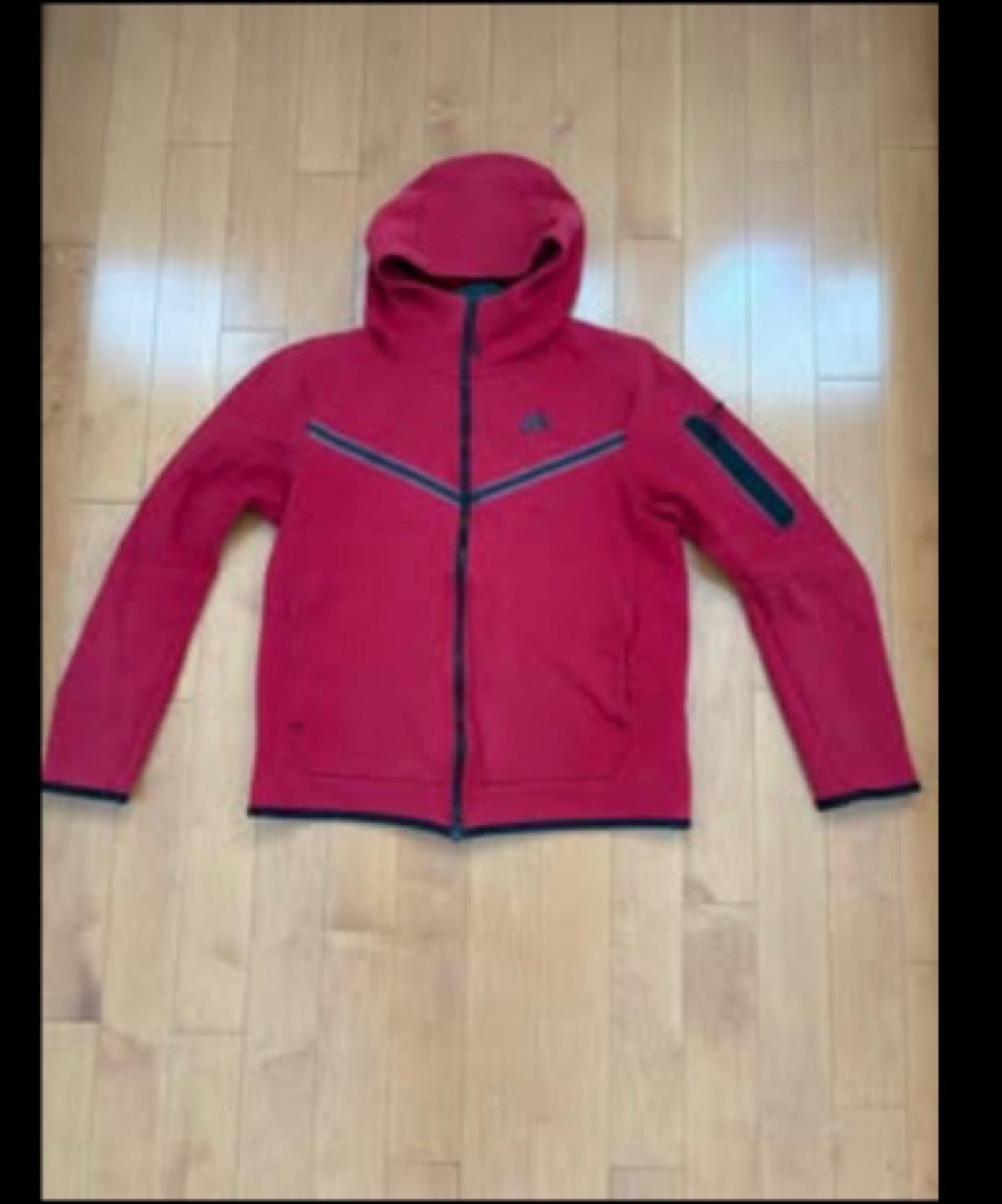 Adidas Tech Fleece Red Jacket