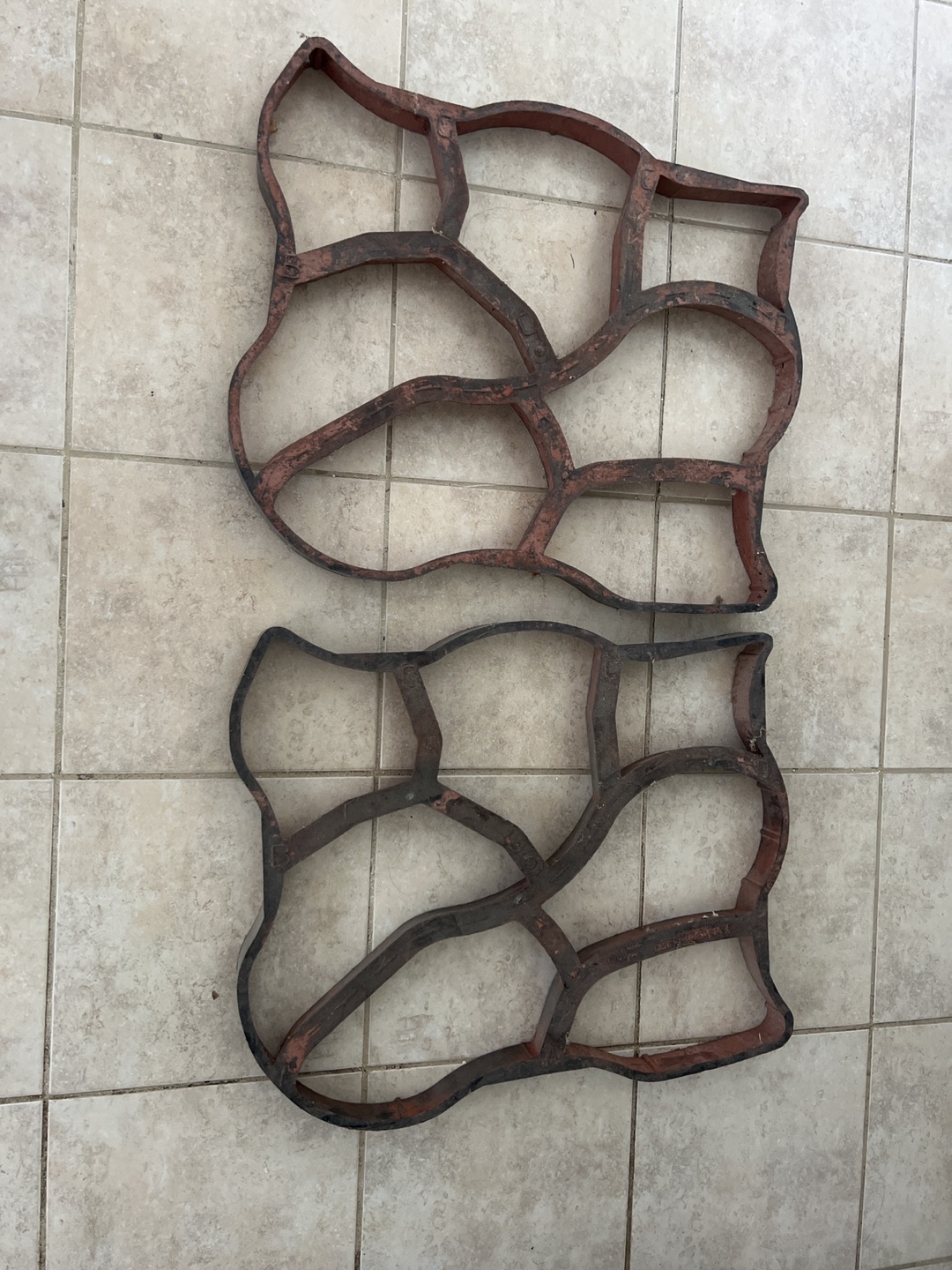 2 Paving Stone Molds