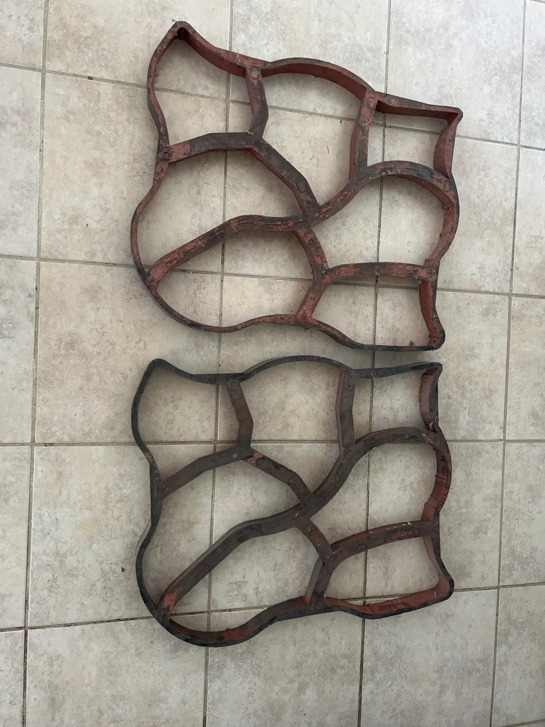2 Paving Stone Molds thumbnail