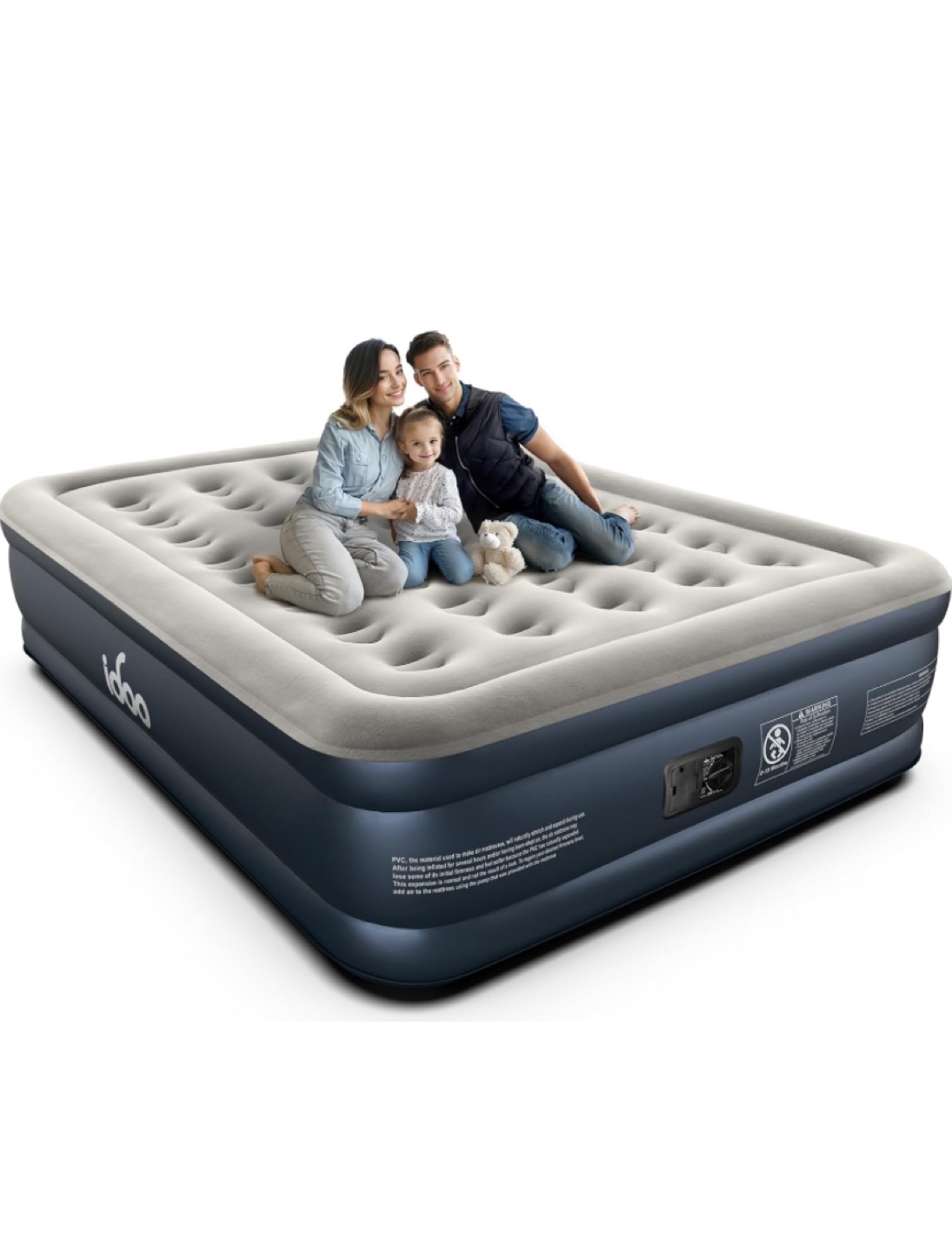 iDOO Queen Air Mattress with Built-in  Pump
