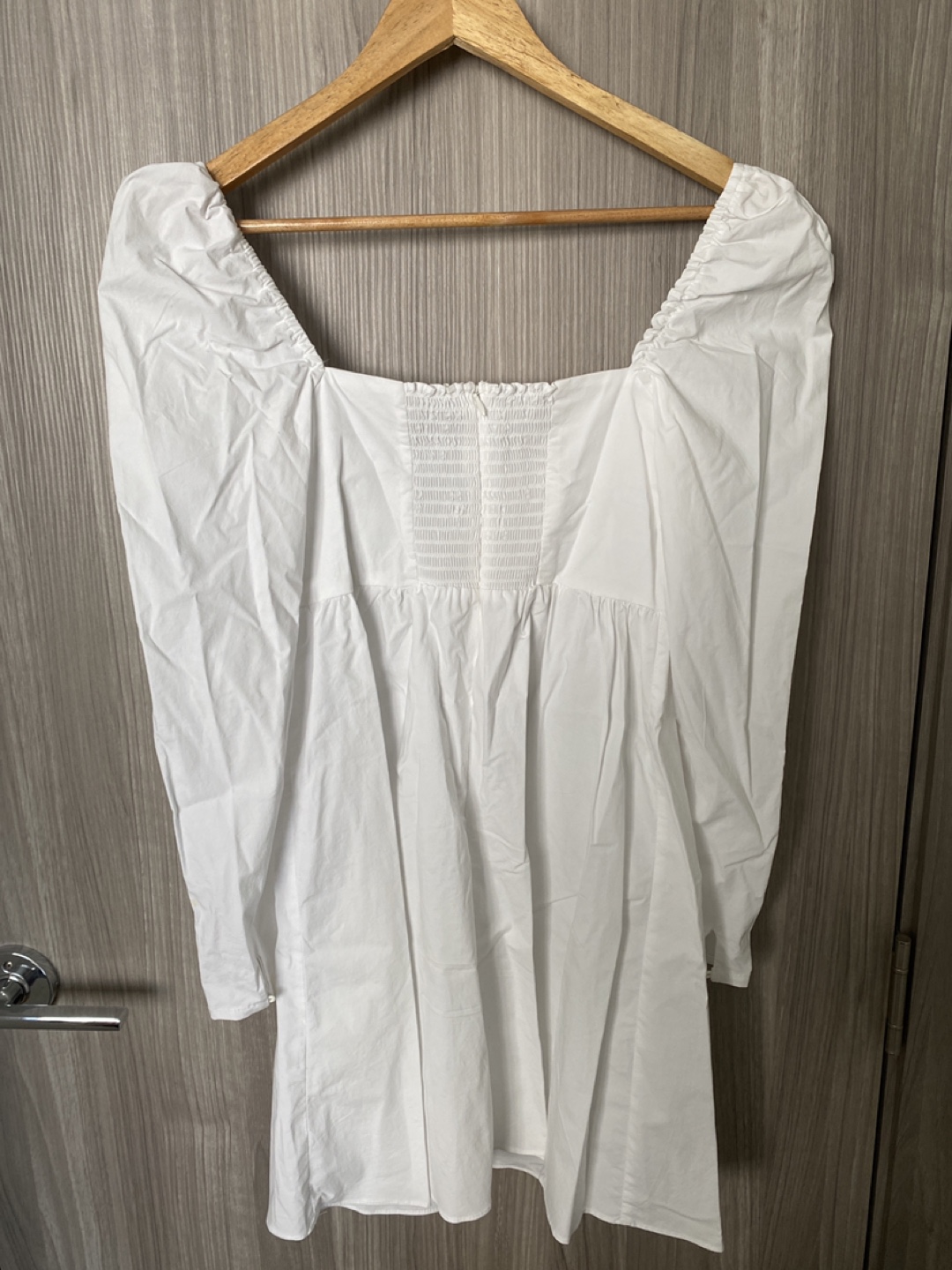 Oak + Fort White Dress - Size S - photo 4