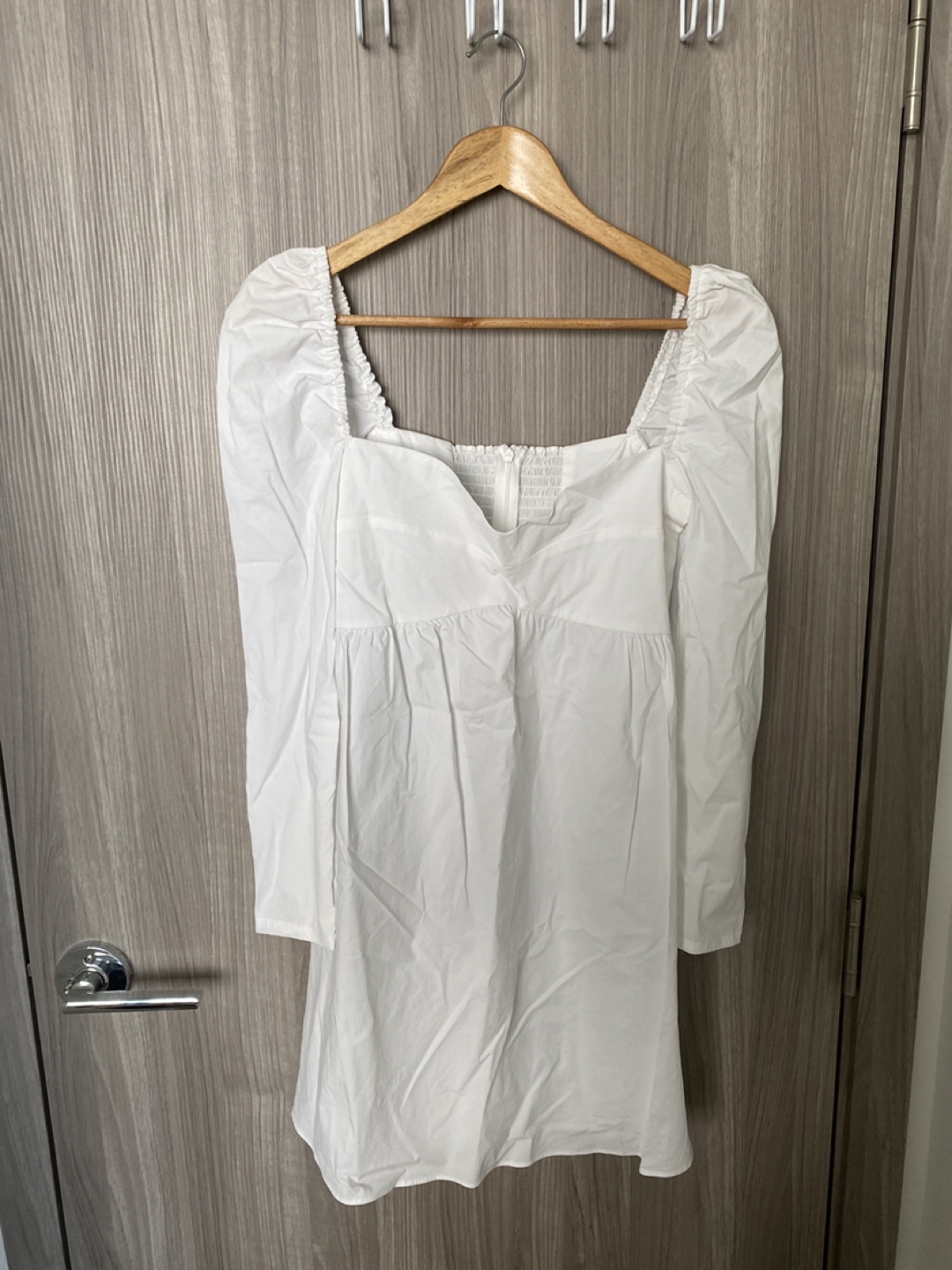 Oak + Fort White Dress - Size S - photo 2