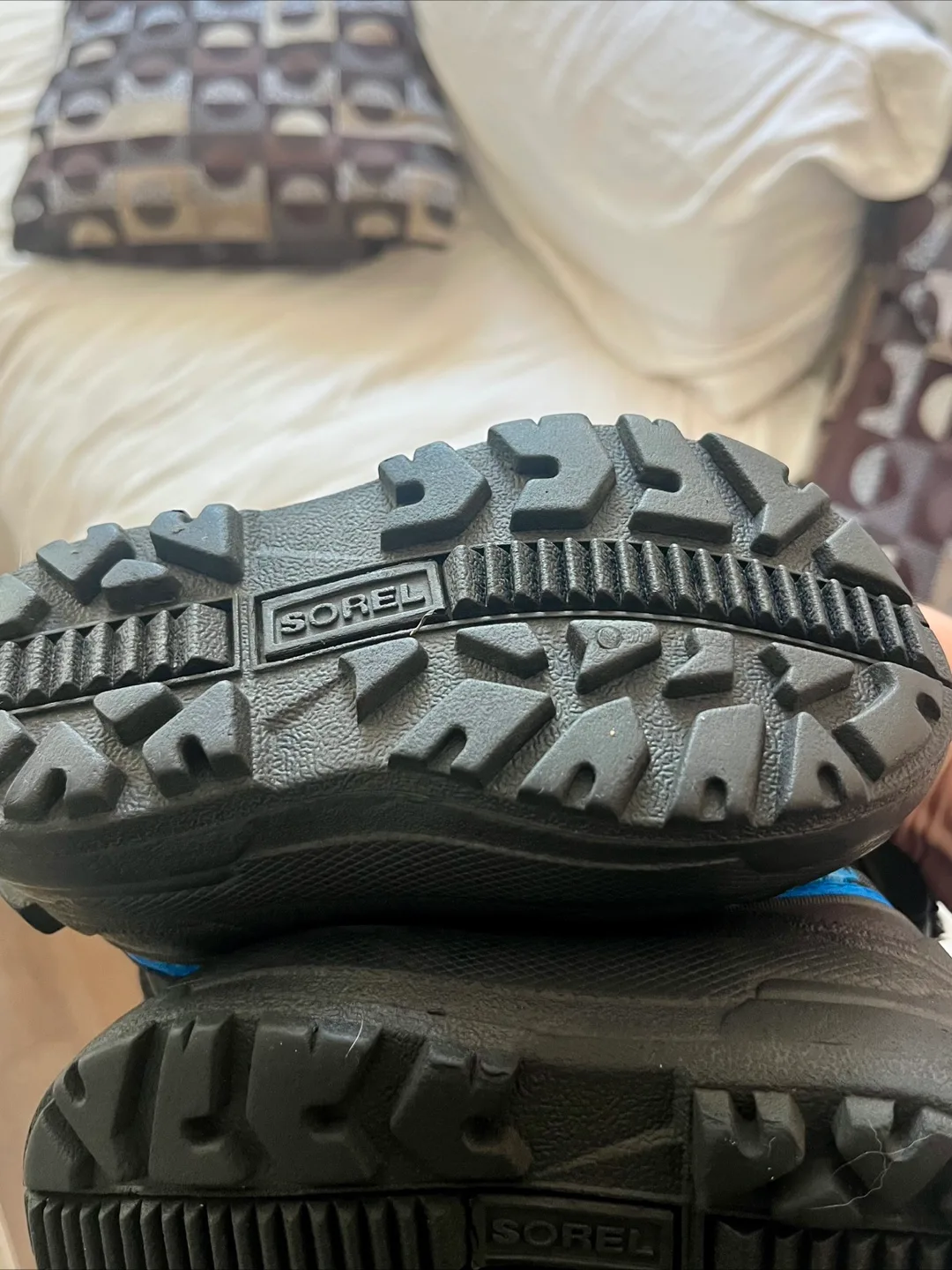 Sorel Kids' Snow Commander Boots - Black/Blue image indicator(3)