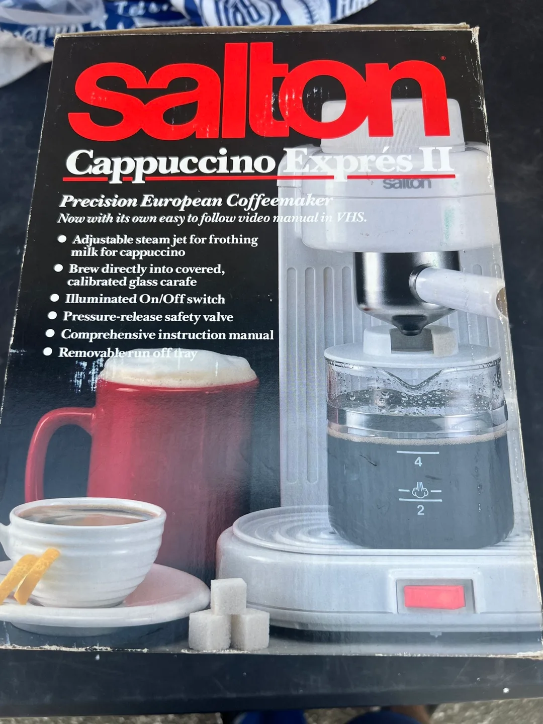 Salton Cappuccino Expres II Espresso Maker image indicator(4)