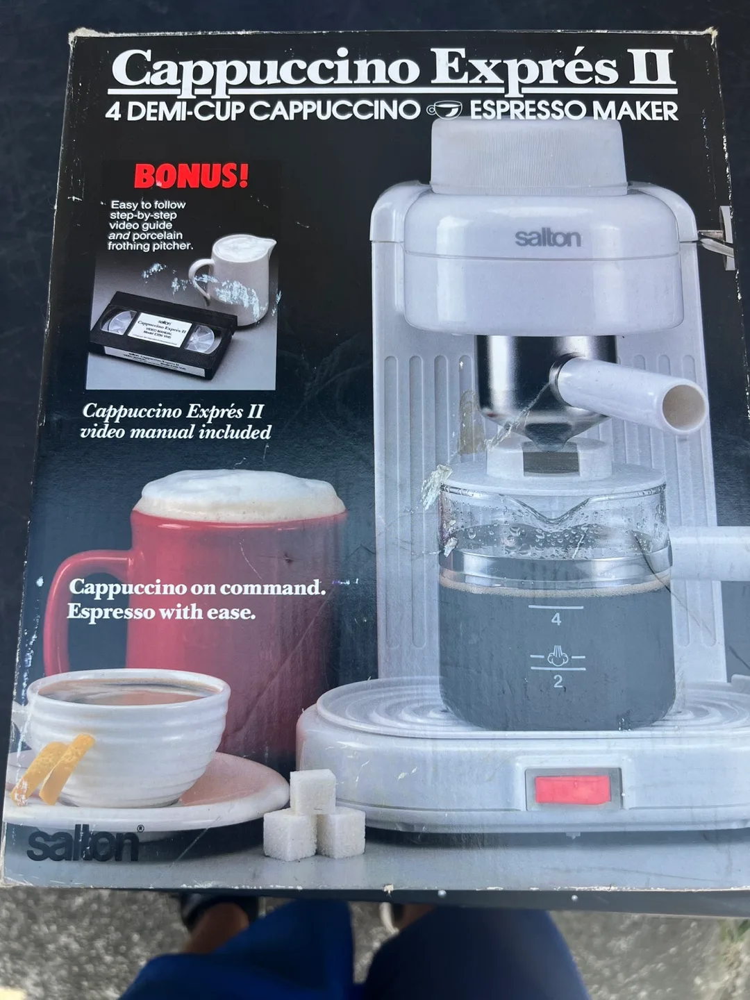 Salton Cappuccino Expres II Espresso Maker image indicator(3)