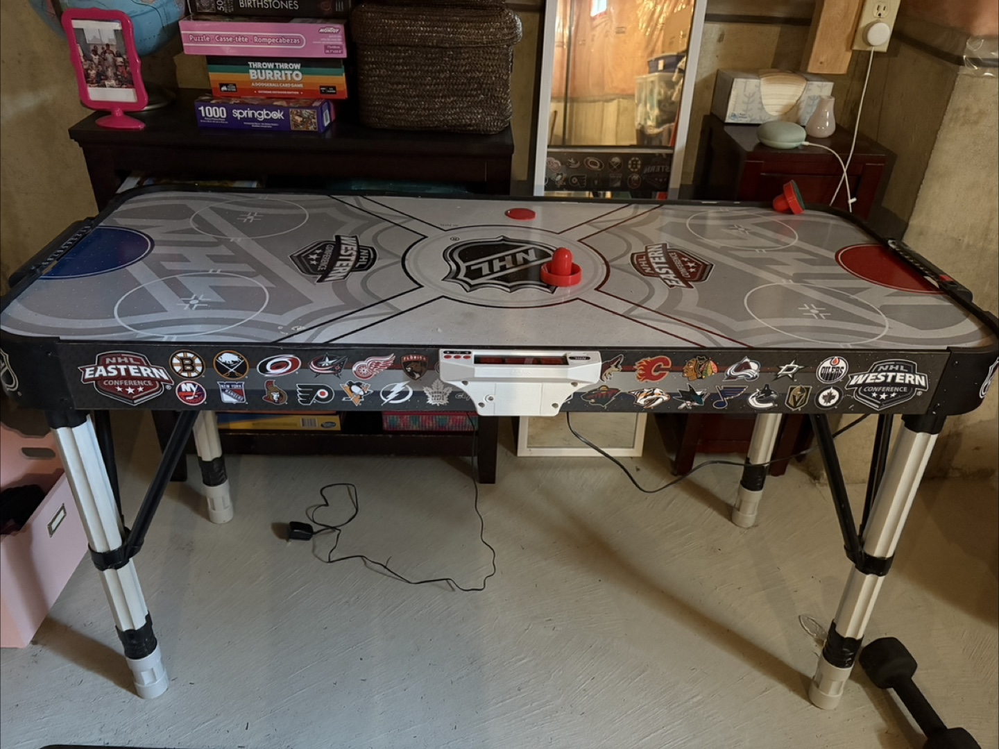 NHL Air Hockey Table