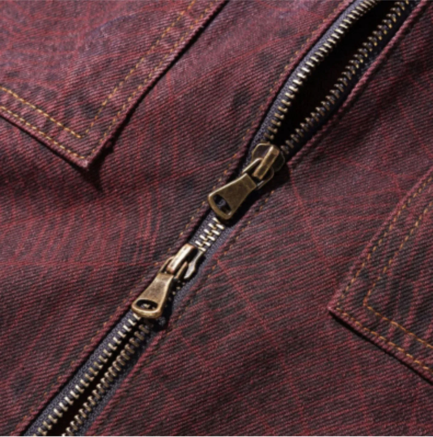 Butter Goods Overdye Web Denim Jacket - Size M image indicator(8)