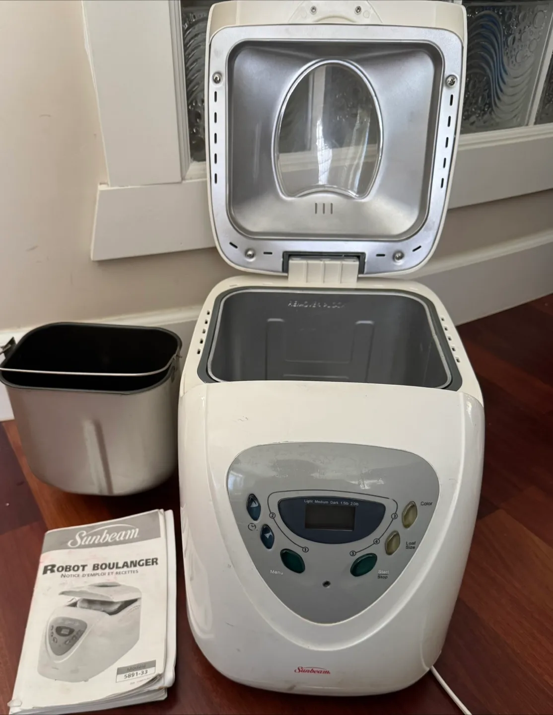 Sunbeam Bread Maker image indicator(2)