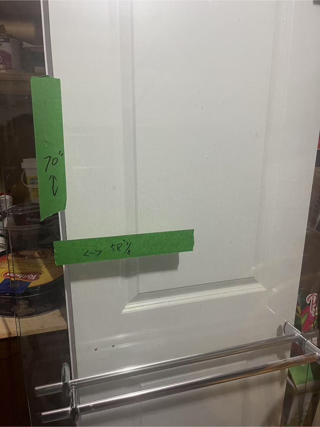 Shower Glass Door - 70" x 58 1/8" - photo 2