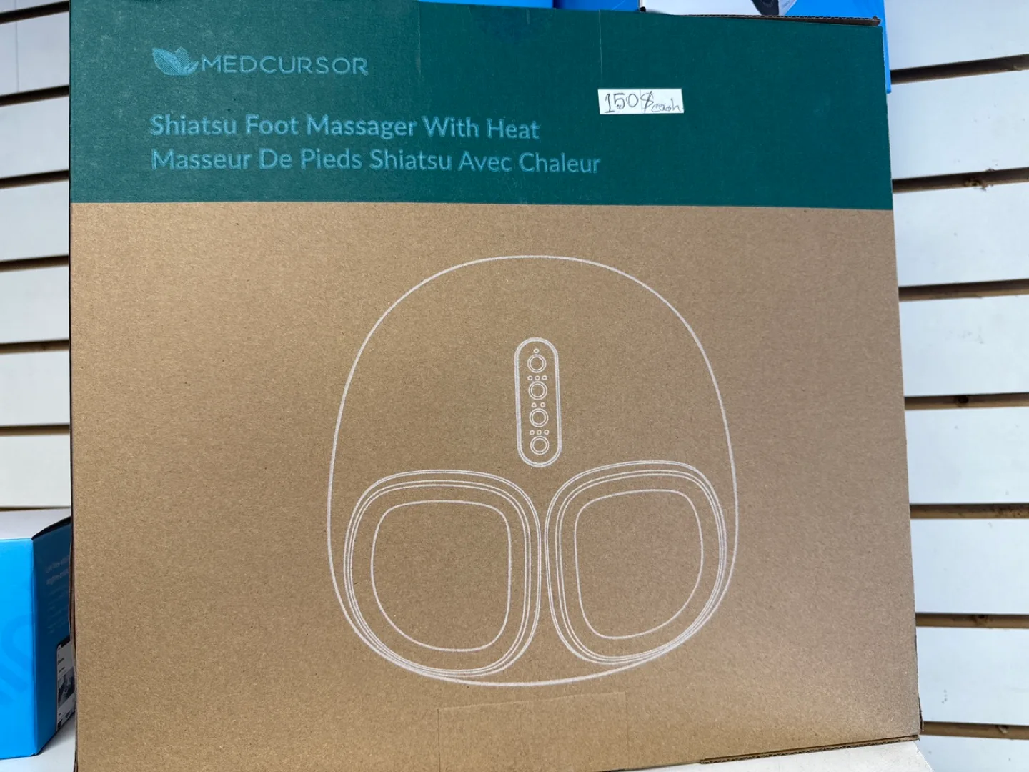 MEDCURSOR Shiatsu Foot Massager with Heat thumbnail