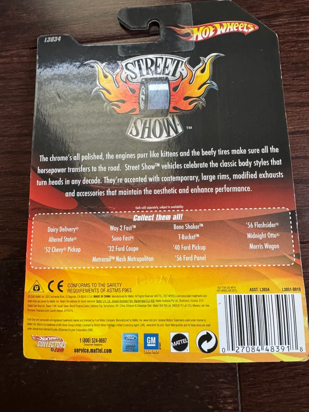 HOT WHEELS STREET SHOW DAIRY DELIVERY DIE-CAST image indicator(3)