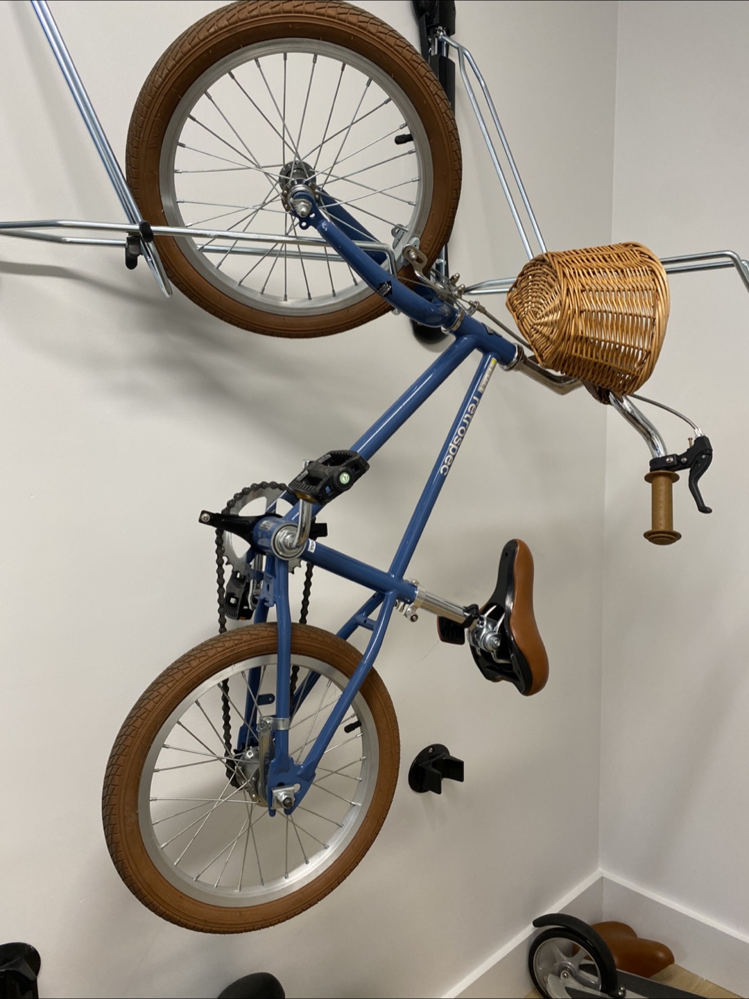 Retrospec Kids' Bike - Blue w/ Basket