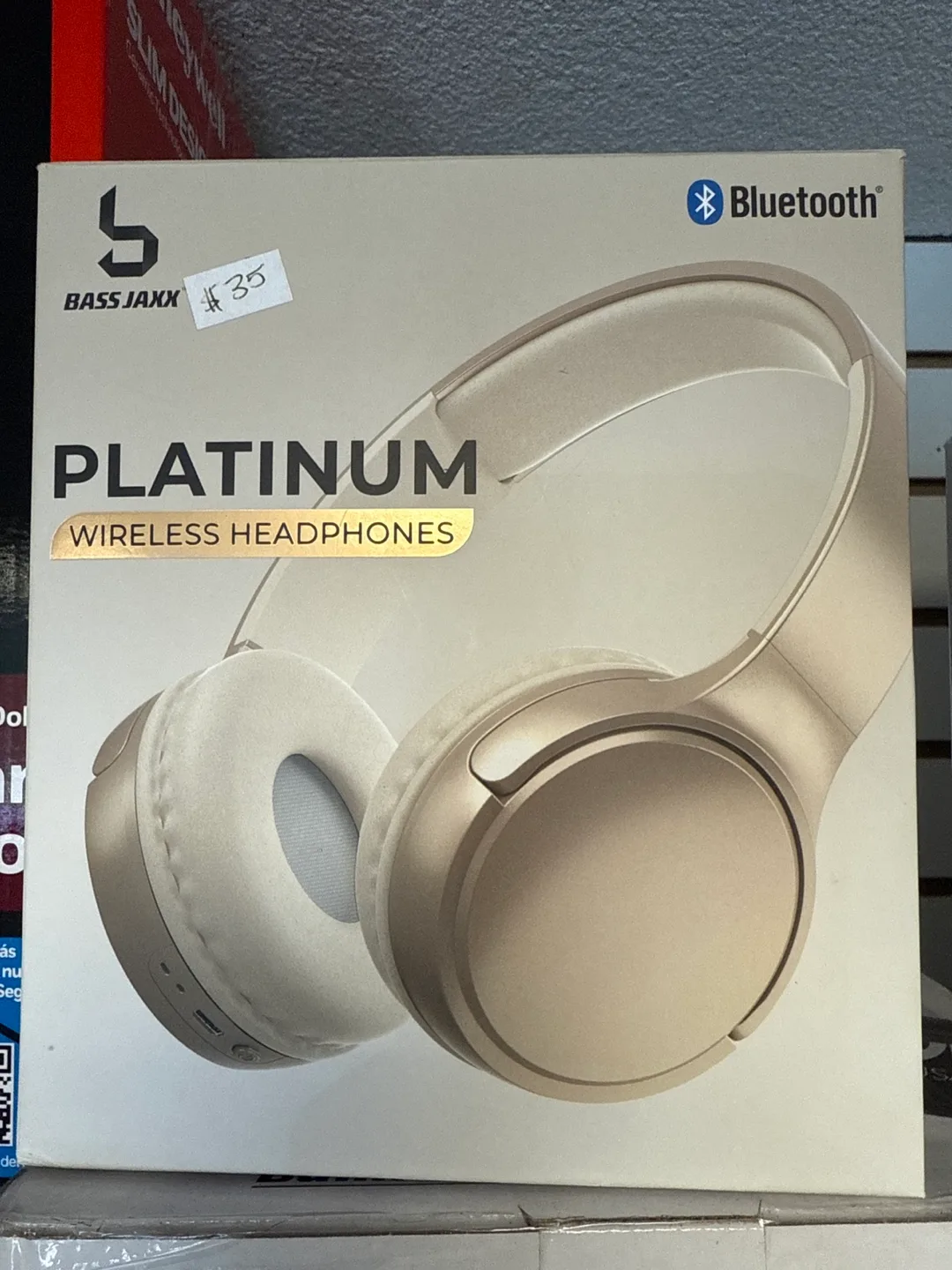 Bass Jaxx Platinum Wireless Headphones thumbnail