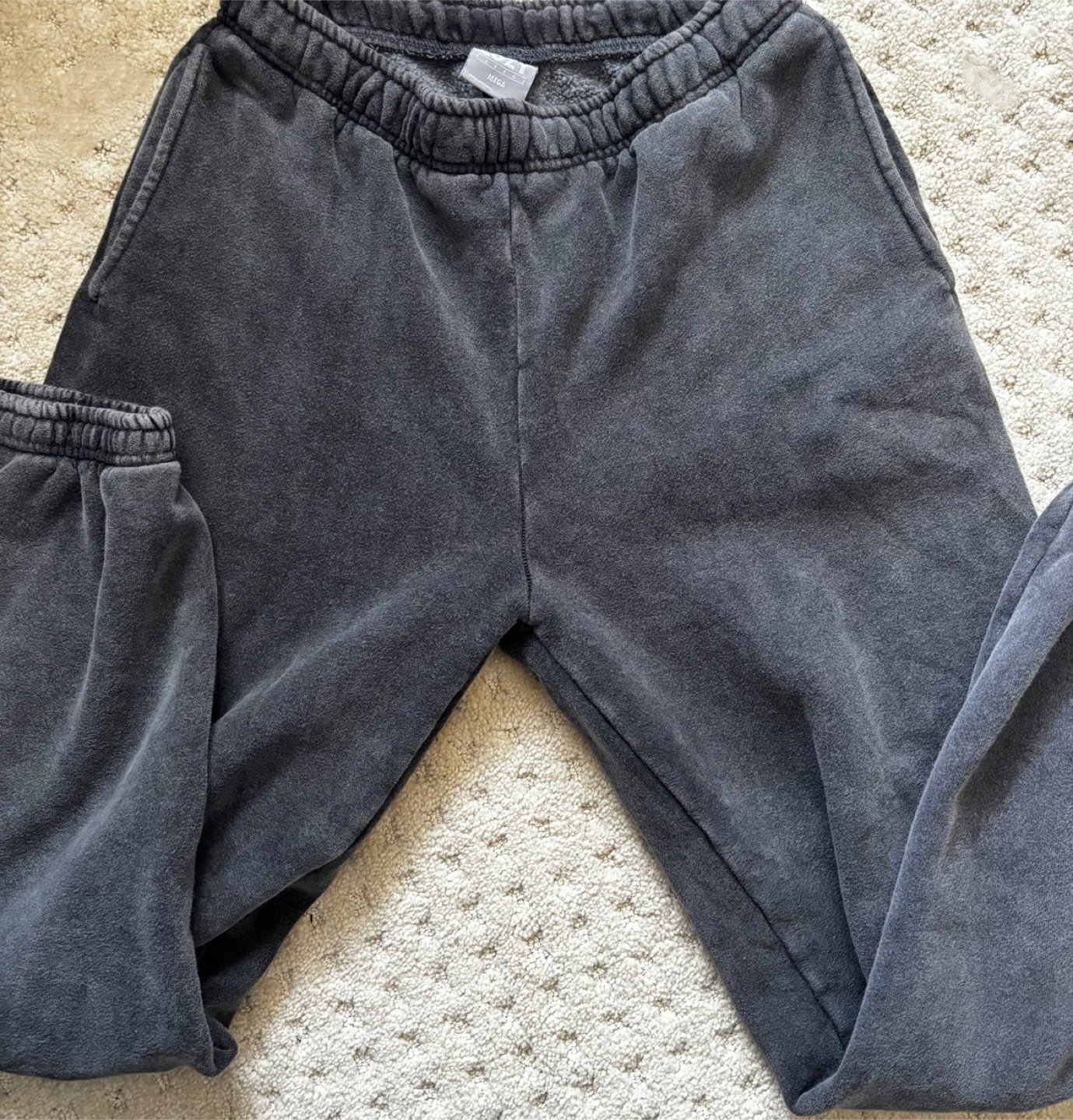 Dark Grey TNA Mega Sweatpants
