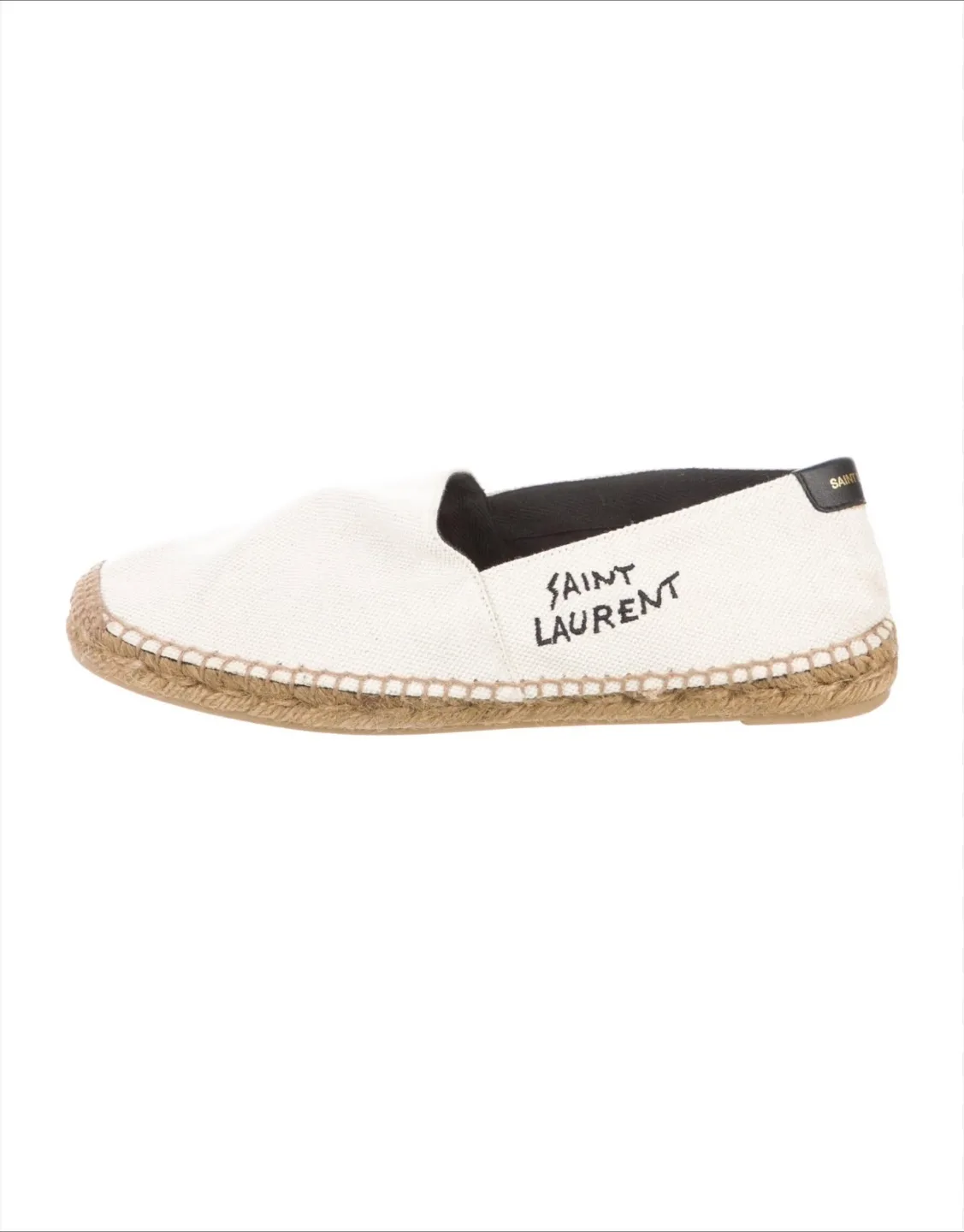 Saint Laurent Canvas Espadrilles - Size 38.5 thumbnail