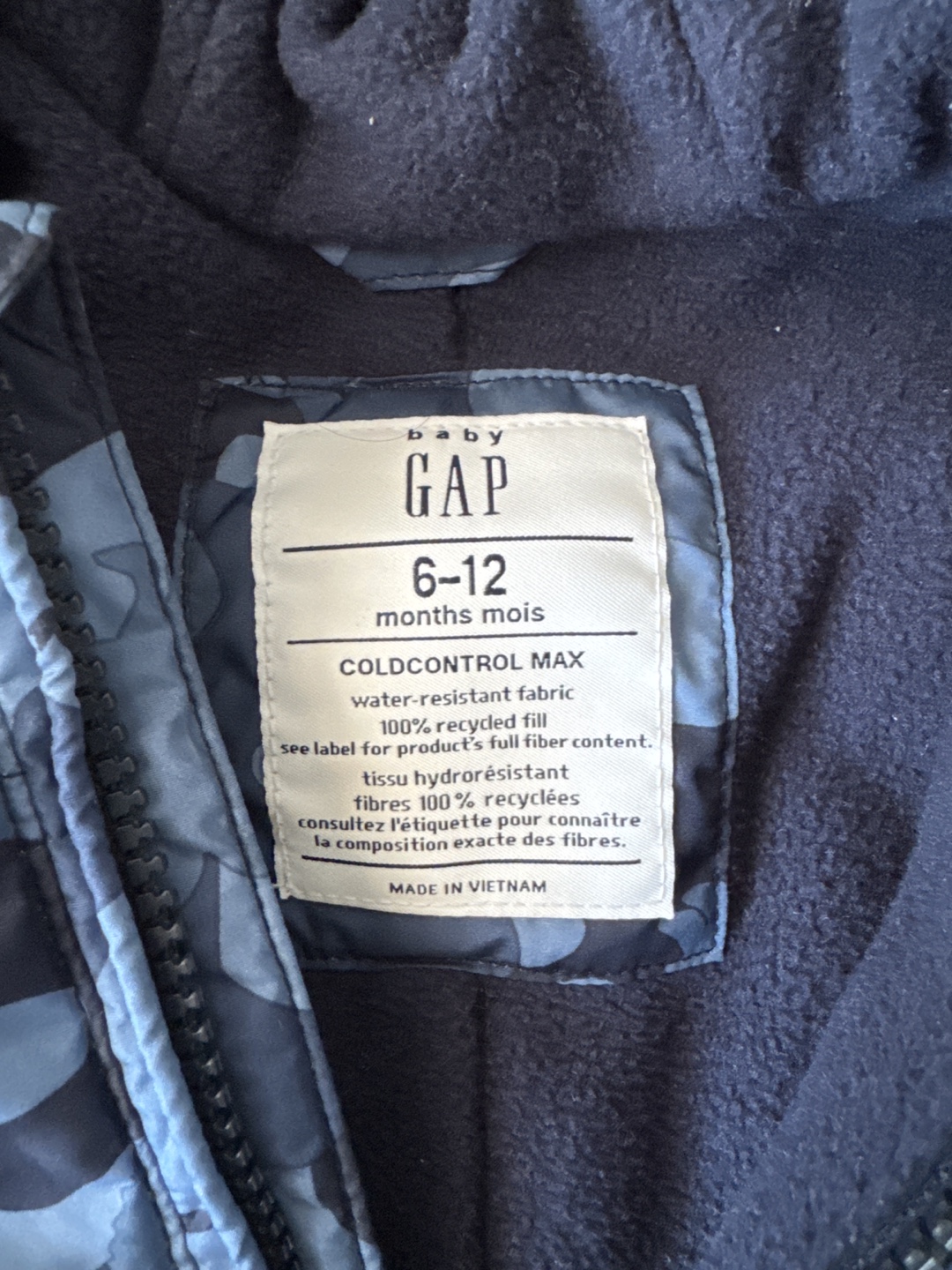 Gap Baby 6-12 Months Snowsuit - photo 2