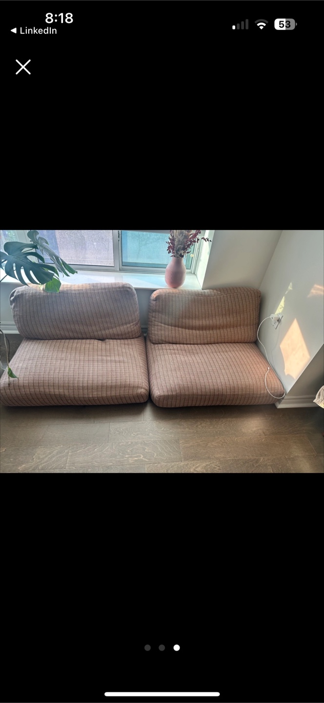 Two Floor Cushions