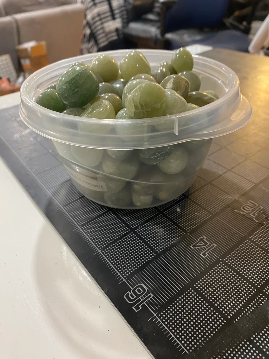 Green aventurine - bulk tumbled gemstones thumbnail