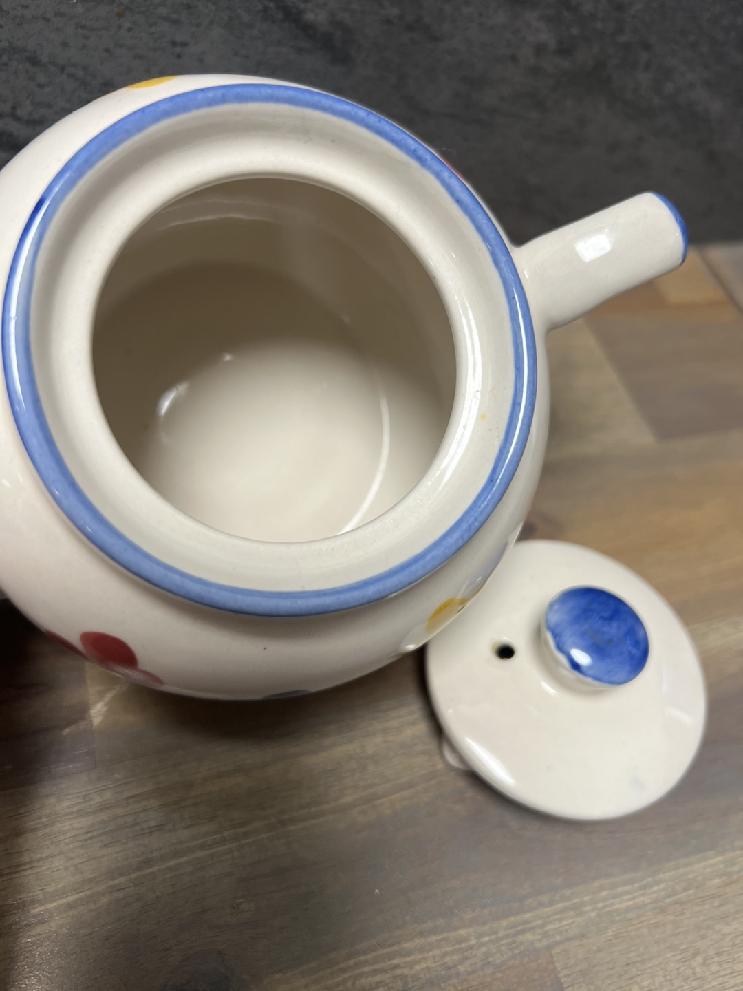 Floral Teapot, Creamer, Napkin Holder Set - photo 3