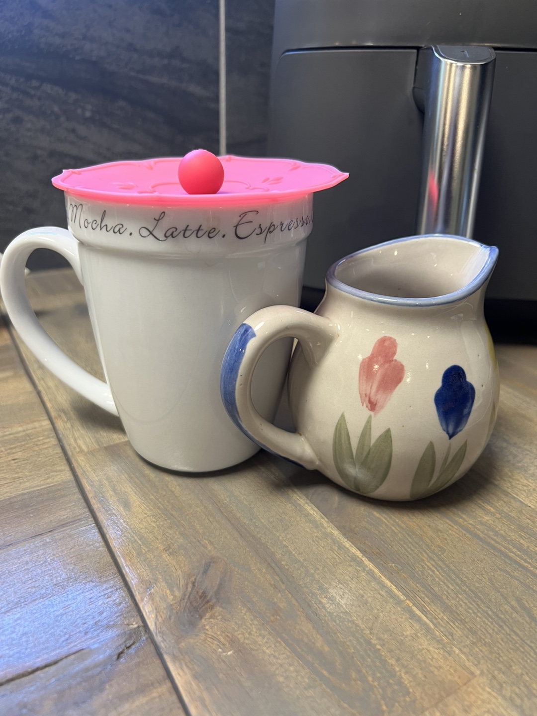 Floral Teapot, Creamer, Napkin Holder Set - photo 4
