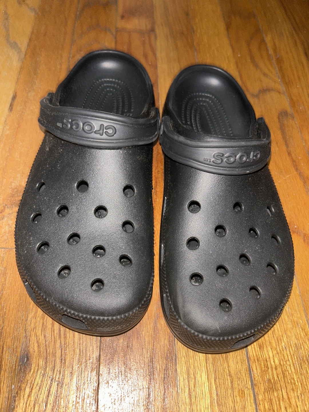 🧡 Crocs Classic Clog Black Size 11 - photo 2