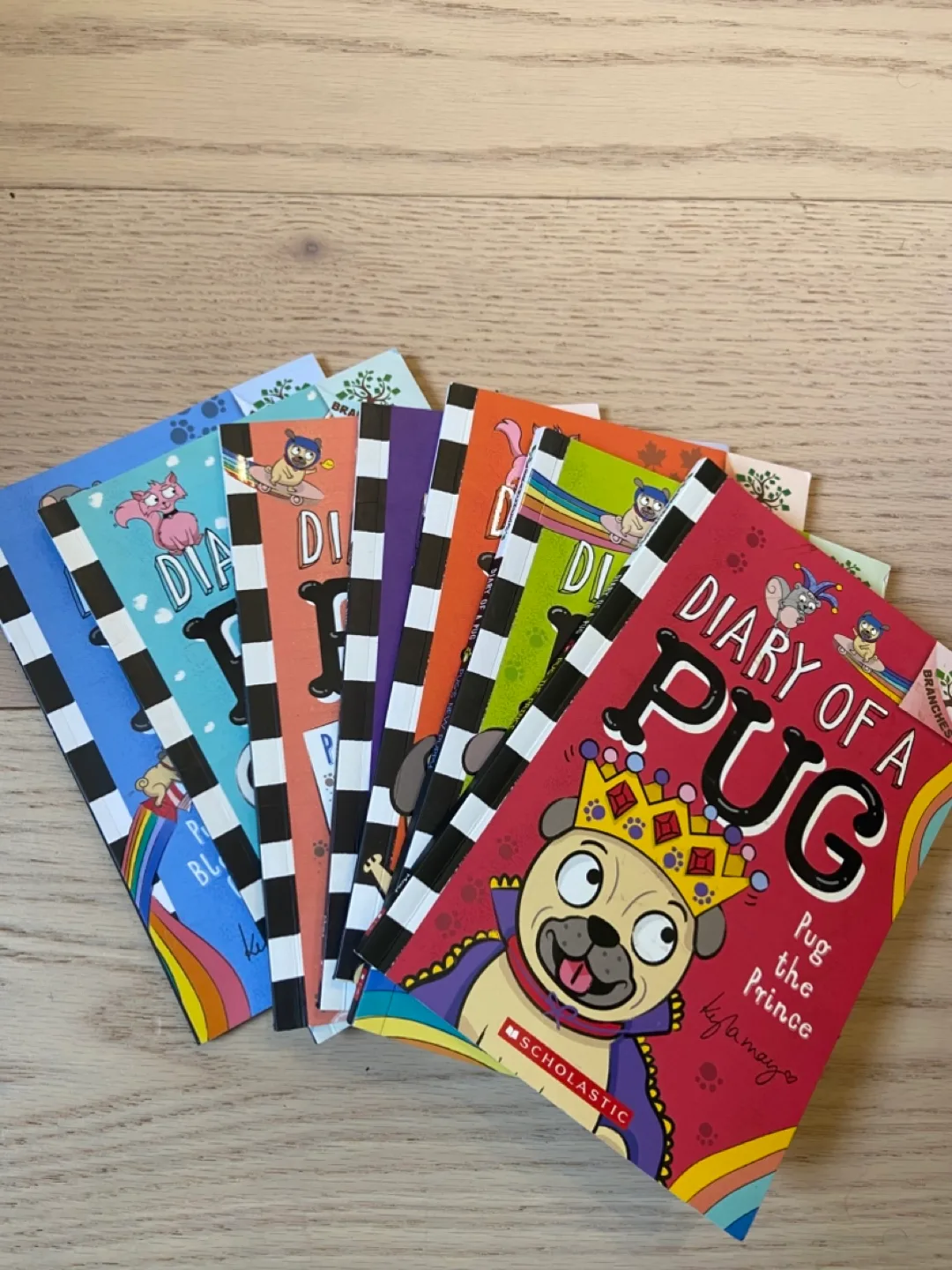 Diary of a Pug Book Series by Kyla May (7 for $10) image indicator(3)
