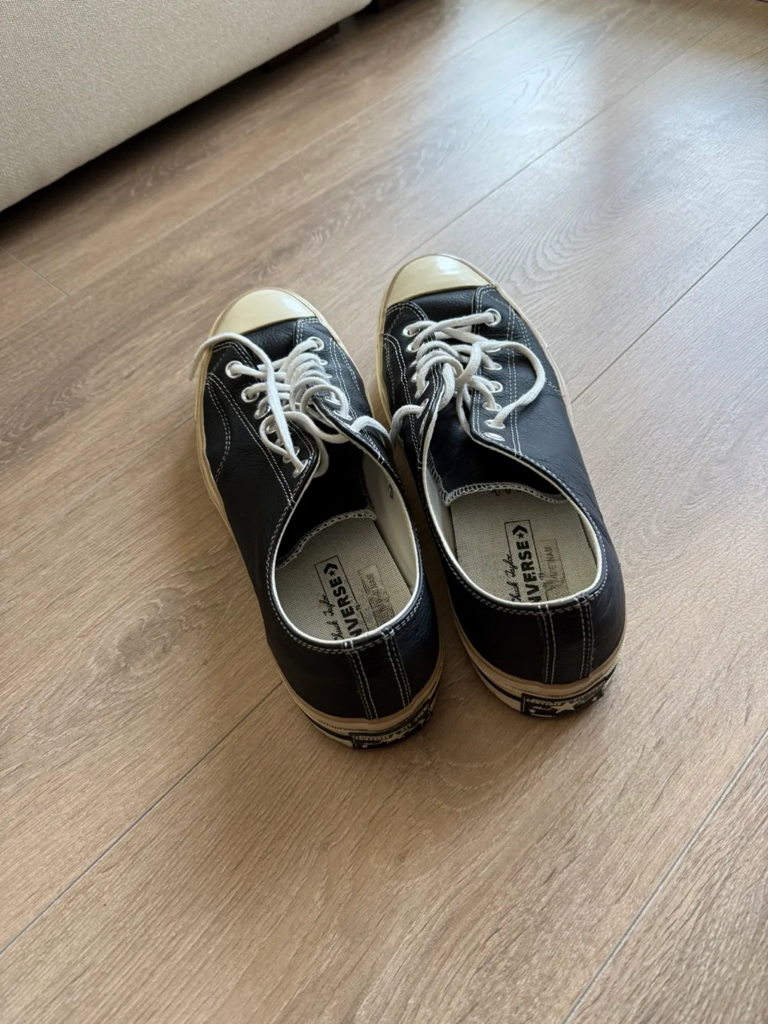 Converse Chuck Taylor 70s Low Black Leather thumbnail