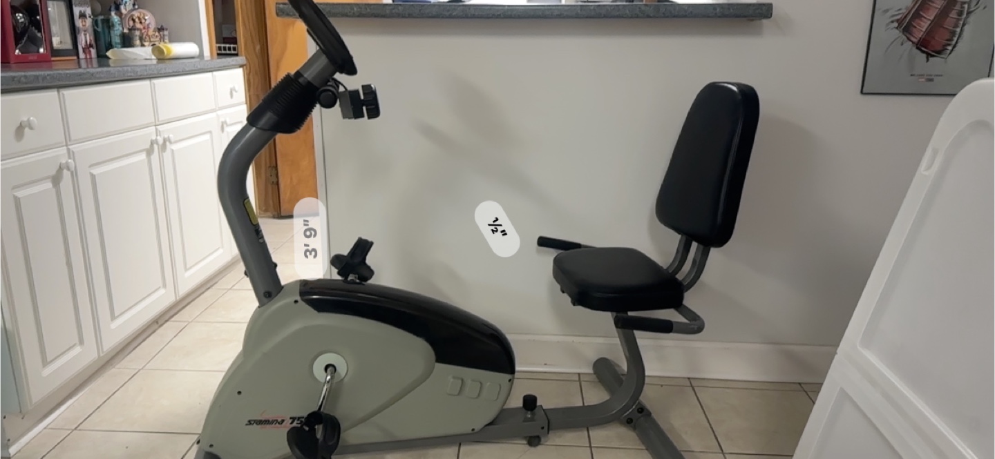 Stamina 750 Recumbent Exercise Bike - photo 4
