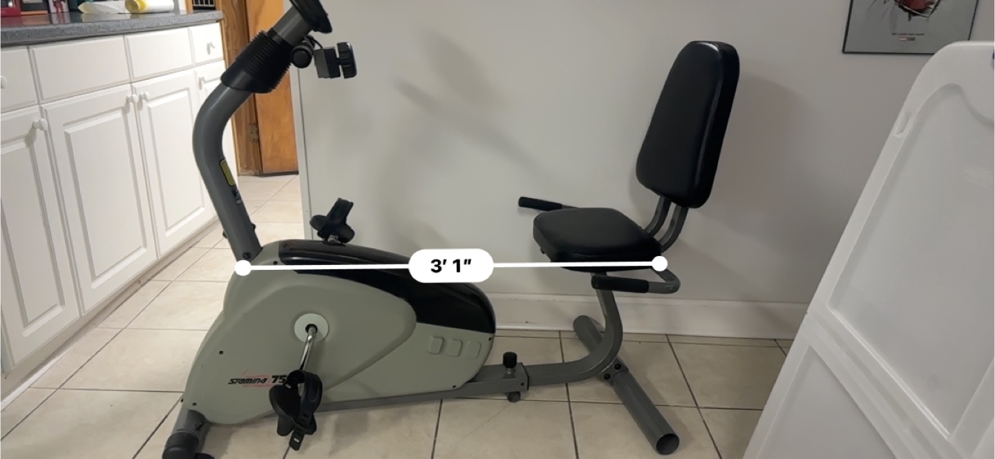 Stamina 750 Recumbent Exercise Bike - photo 3