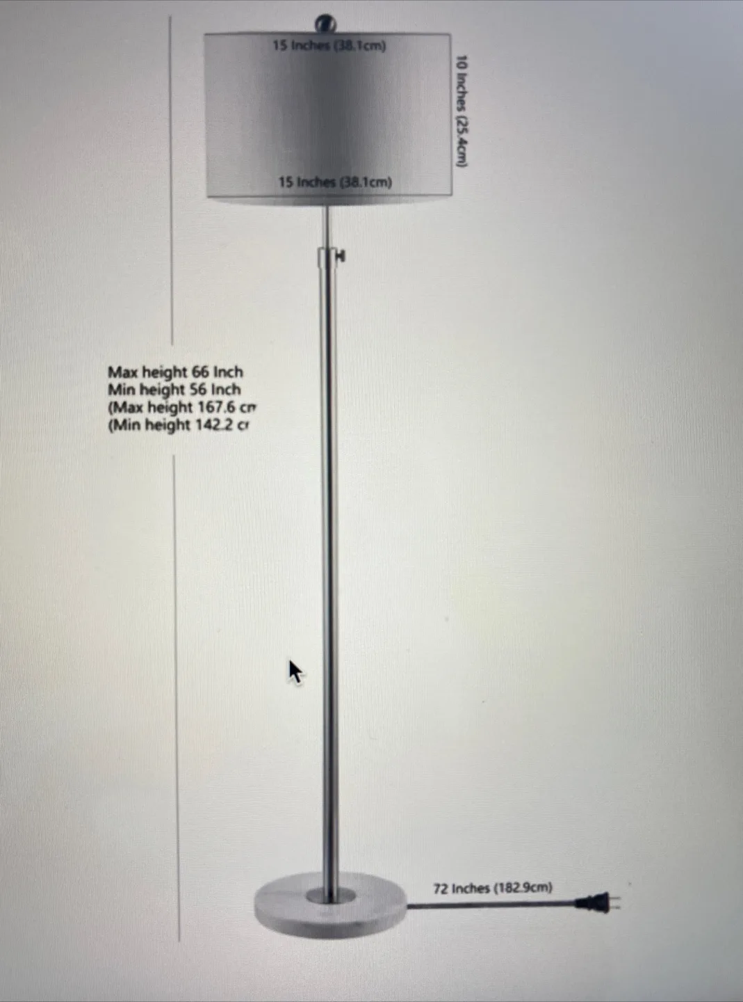 Adjustable Floor Lamp - New! Half original price! image indicator(5)
