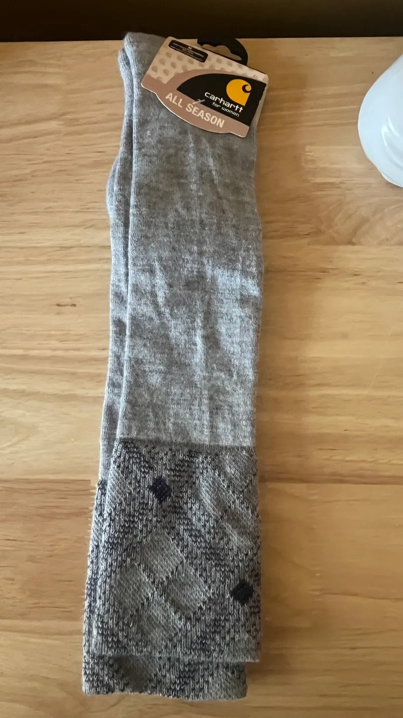 Carhartt All Season Heather Grey Socks - Size M thumbnail