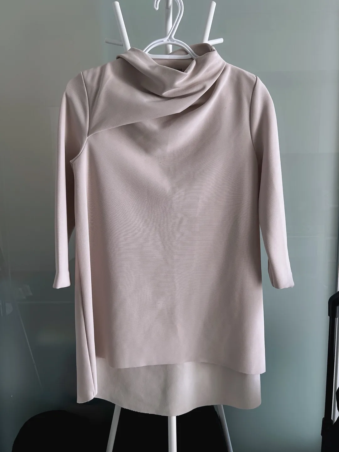 COS High Cowel Neck / Drape Neck Top - XS thumbnail