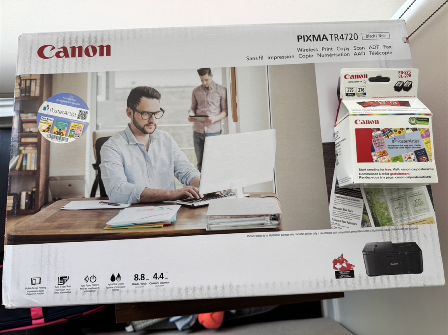 Canon PIXMA TR4720 All-in-One Printer w/ Ink - photo 4