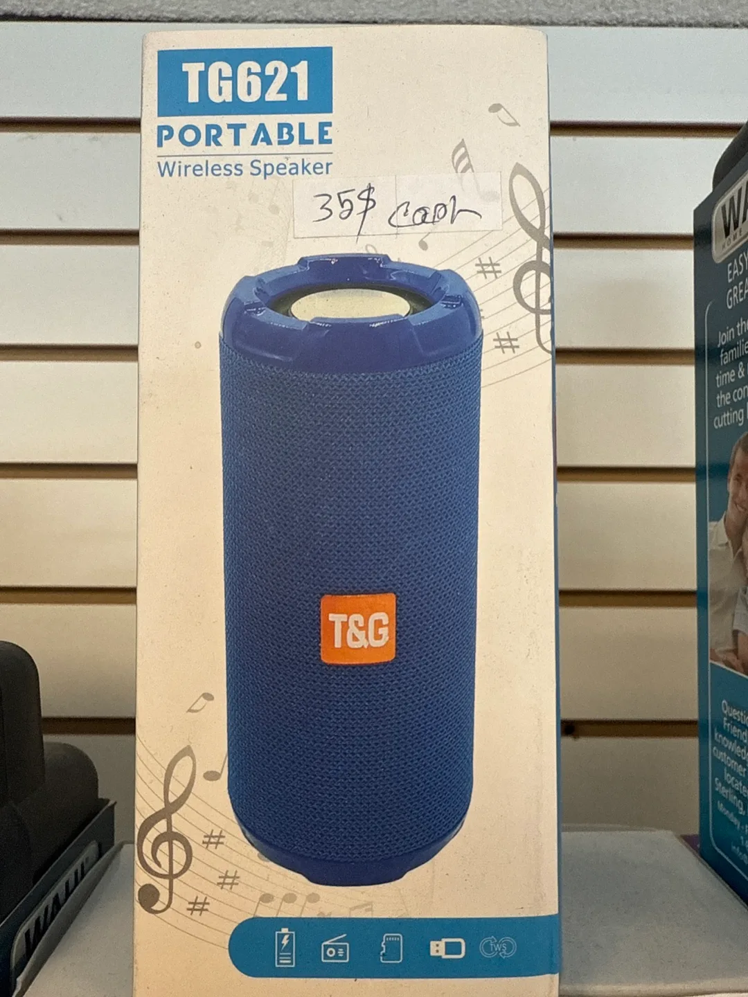T&G TG621 Portable Wireless Speaker thumbnail