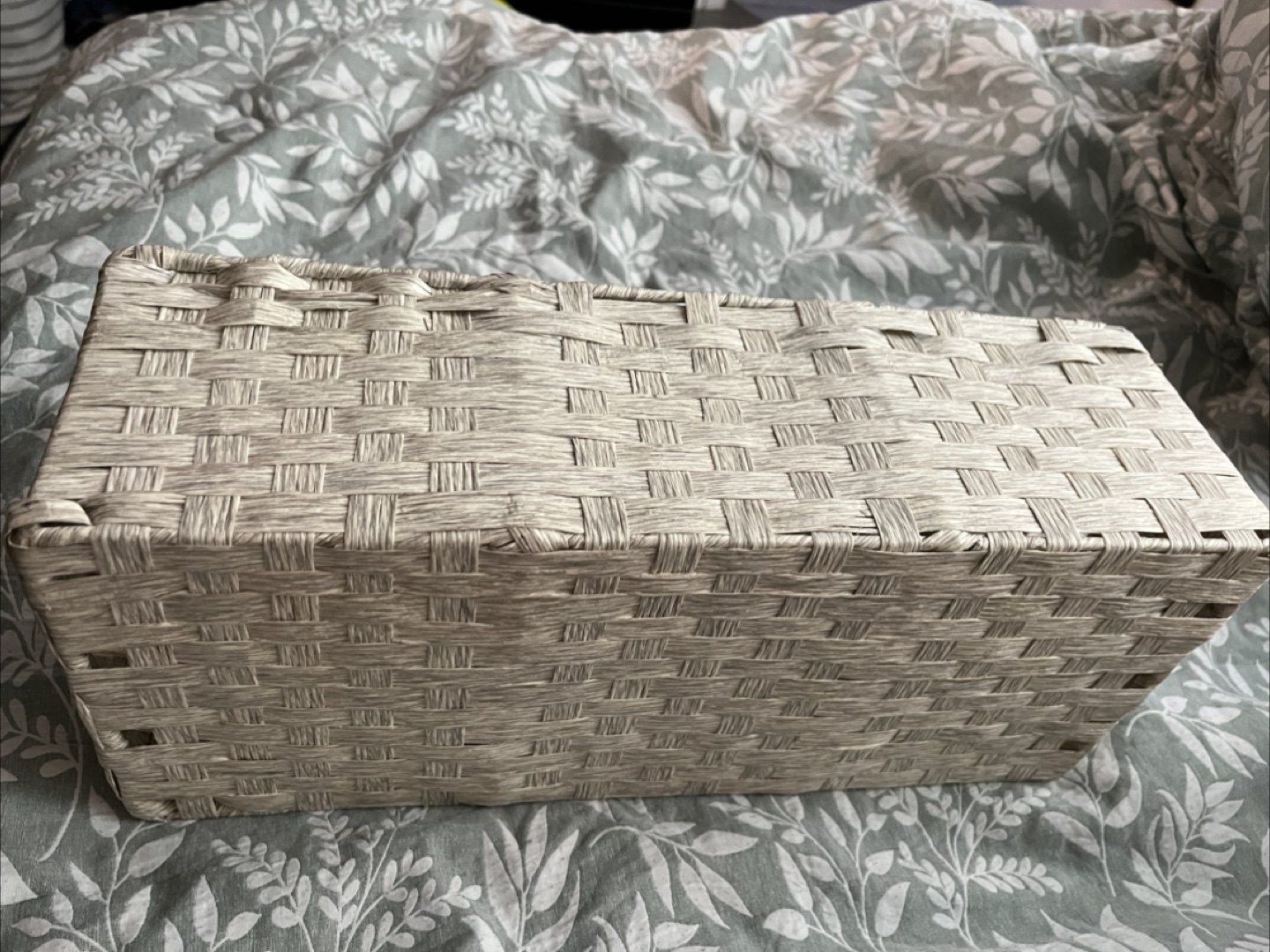 Woven Storage Basket with 3 Compartments 🧡 - photo 3
