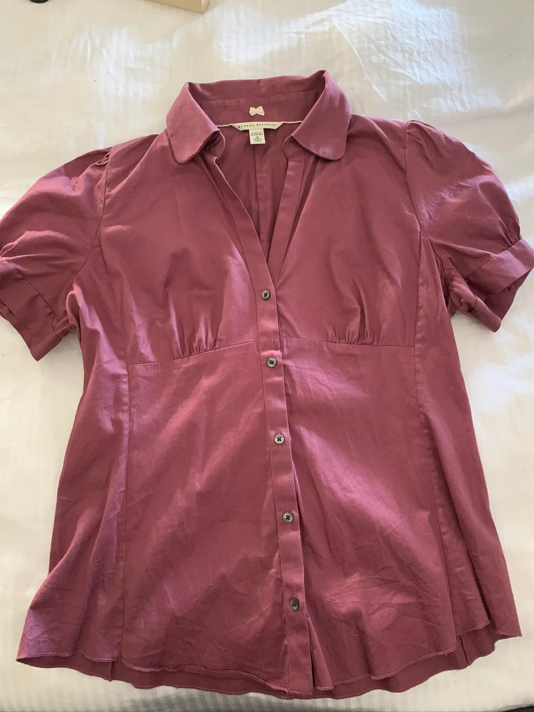 Banana Republic Stretch Extensible Blouse - Size 12 thumbnail