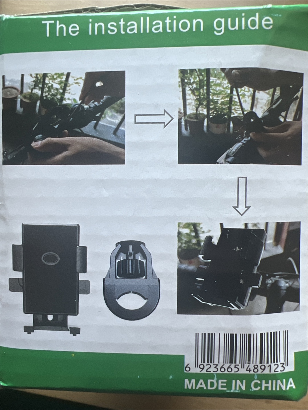 Easy One Touch Bike Mount - Universal Smartphone Holder - photo 4