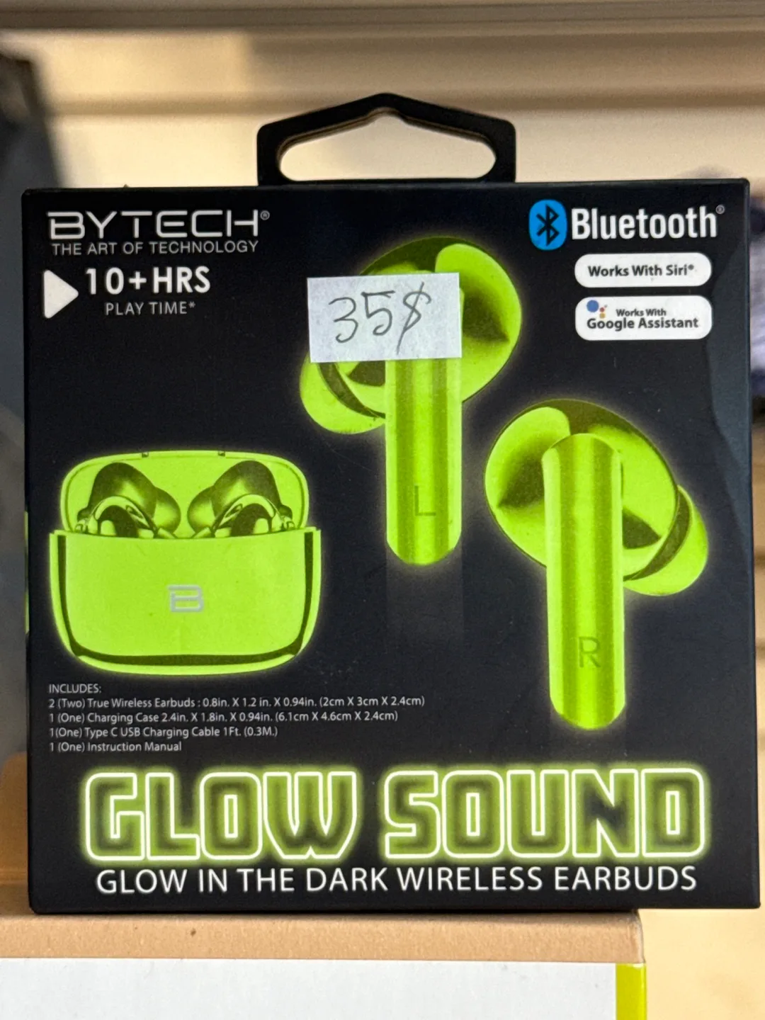 BYTECH Glow Sound Wireless Earbuds - New thumbnail