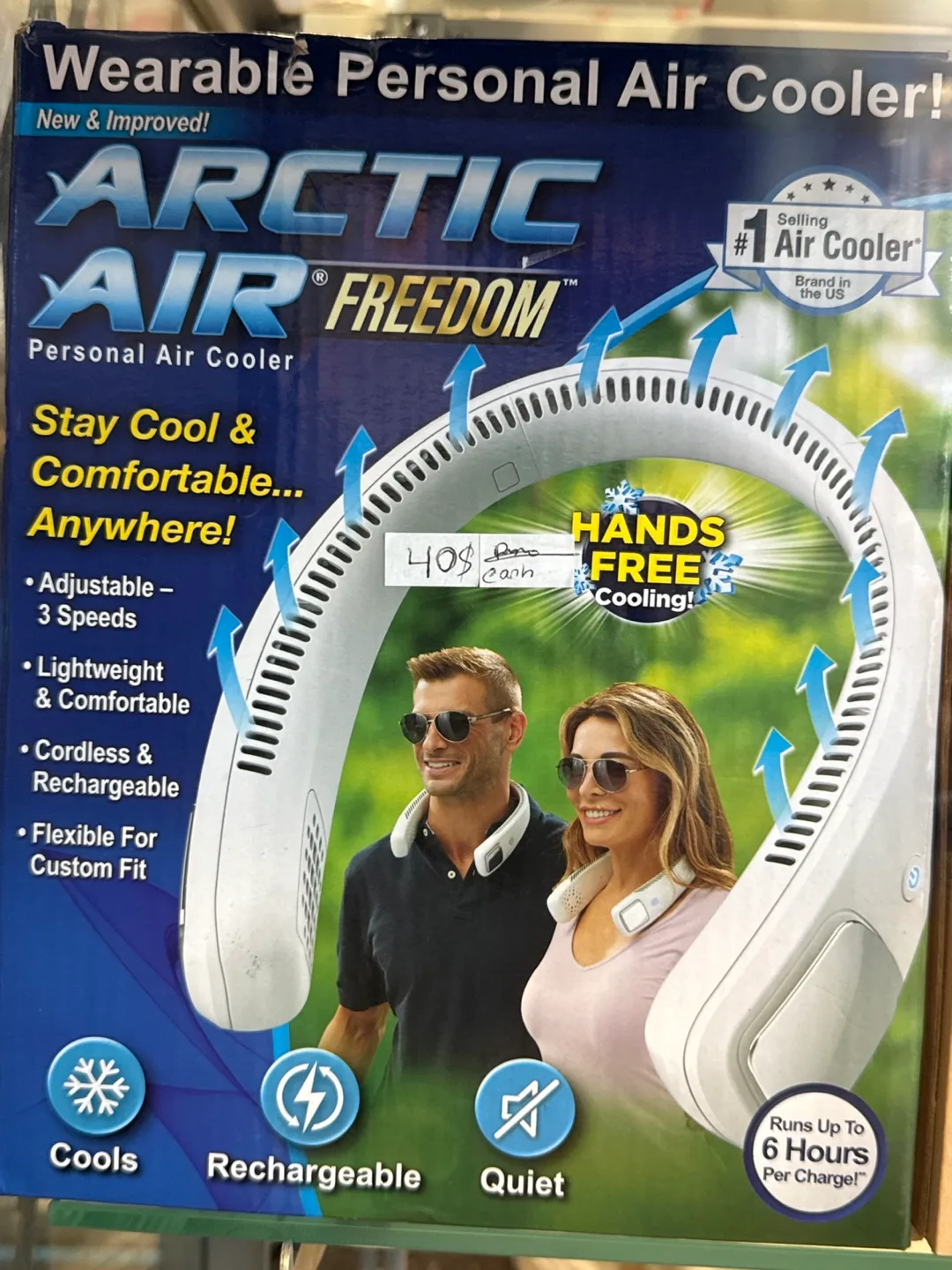 Arctic Air Freedom Personal Air Cooler - New! thumbnail