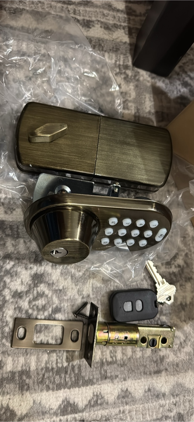 New MiLocks XFK-02AQ Digital Deadbolt Lock - photo 2