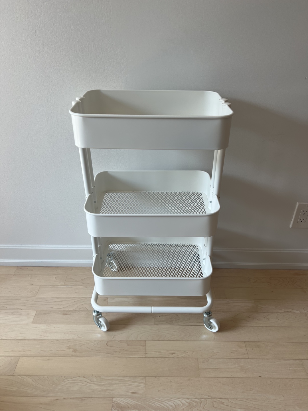 IKEA Råskog White Utility Cart
