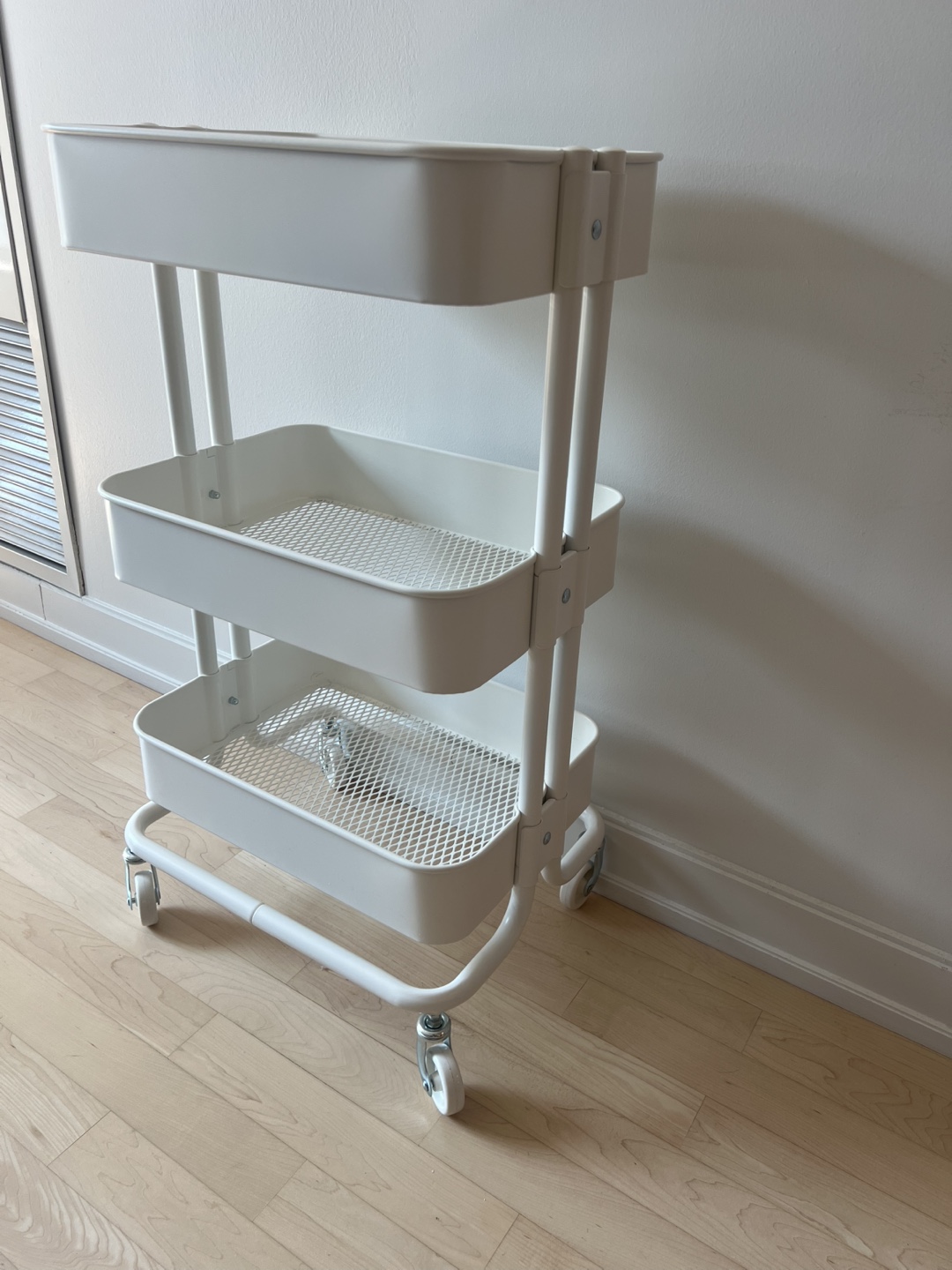IKEA Råskog White Utility Cart - photo 2