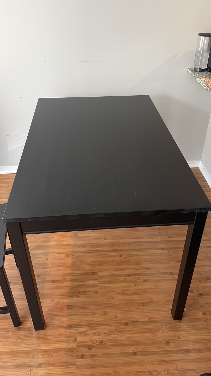 Black Dining Table
