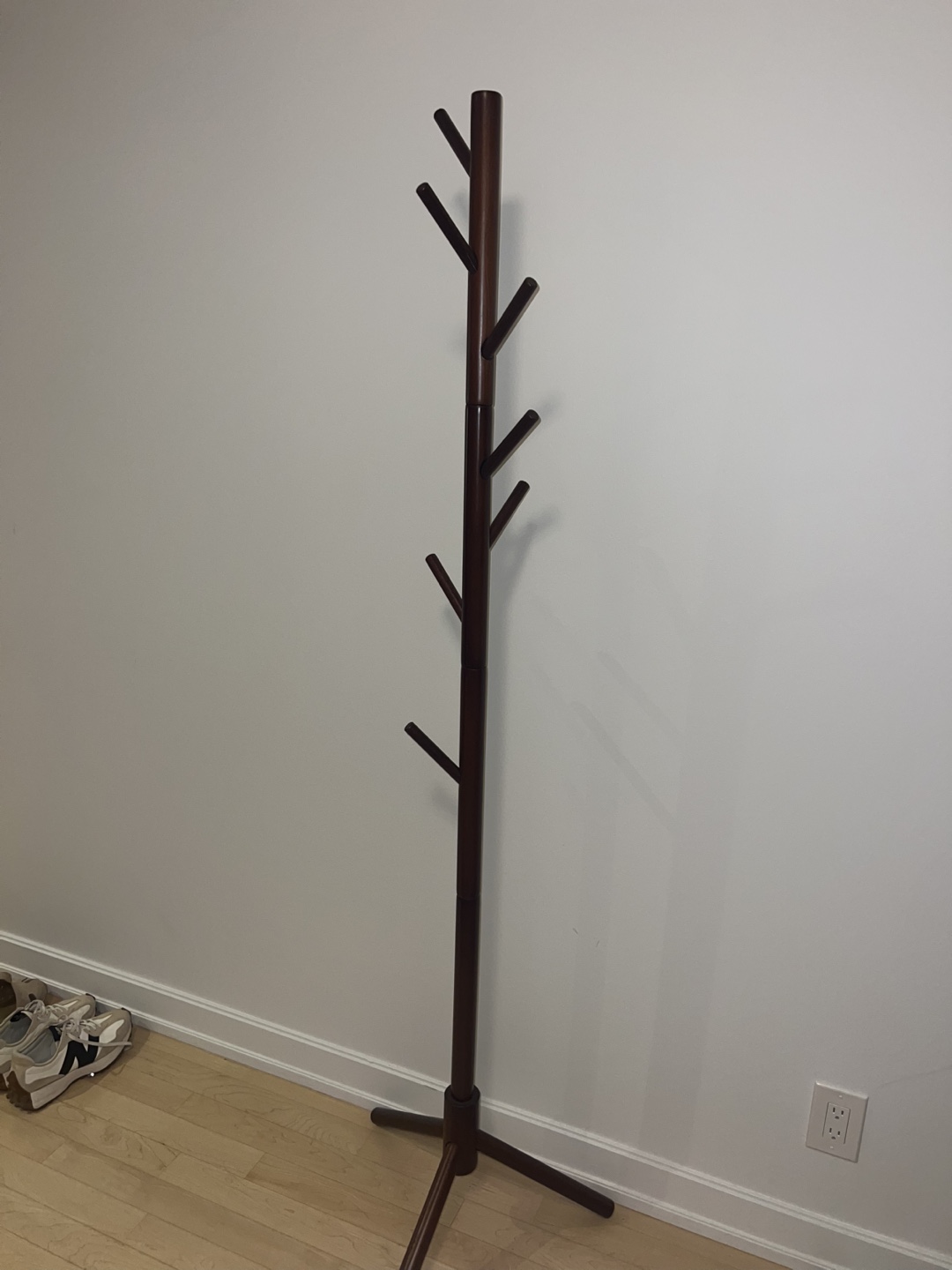 Wooden Coat Rack Stand - photo 2