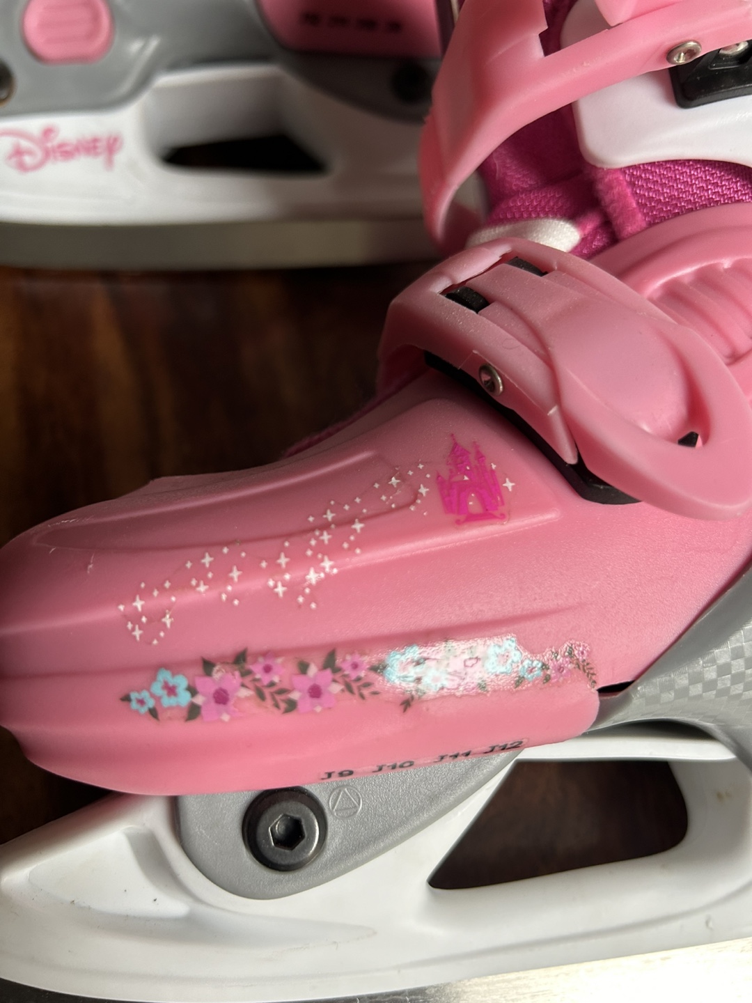 Disney Princess Ice Skates - Size J9/10/11/12 - photo 5