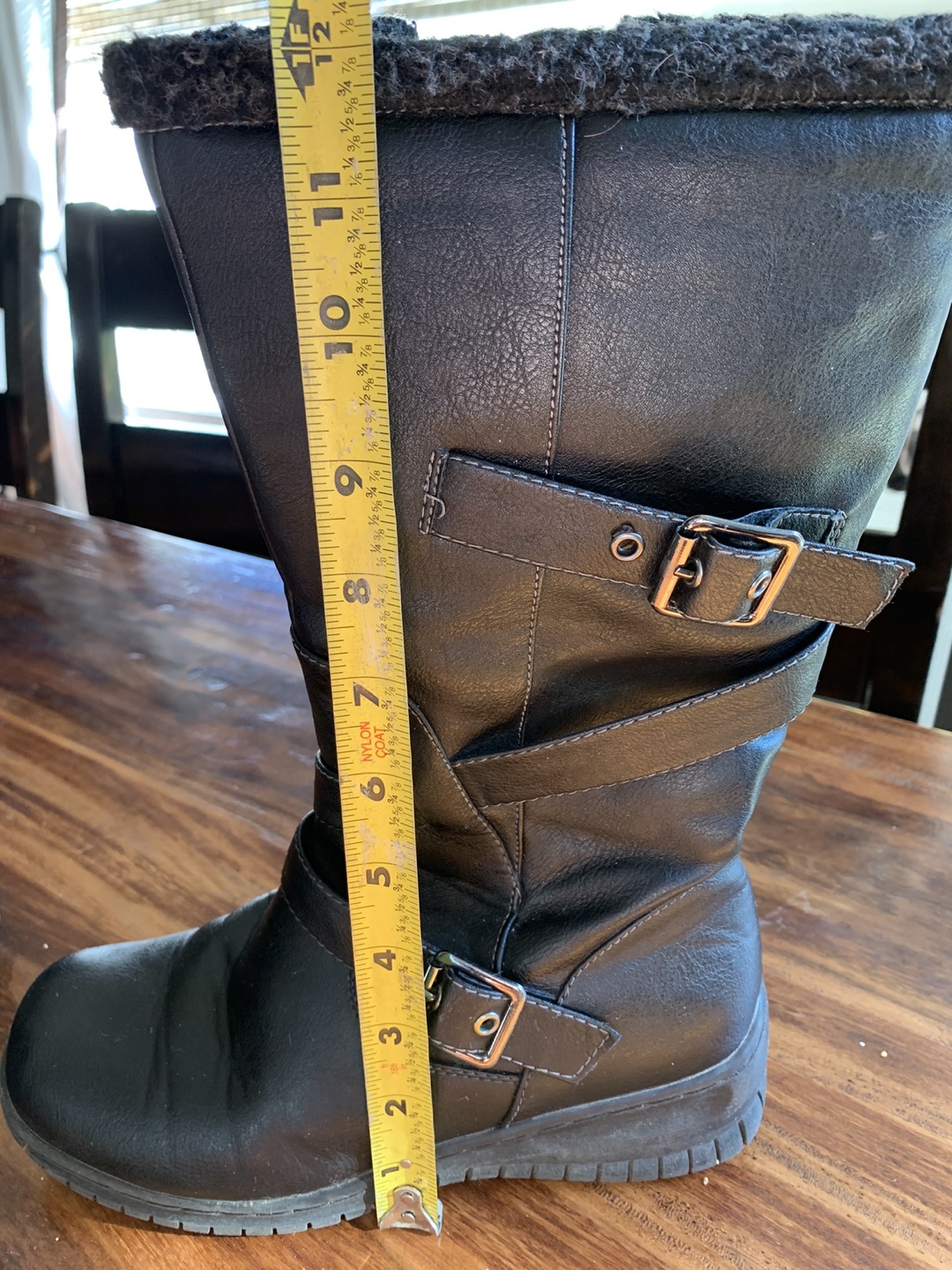 Black Winter Boots - Size 4 - photo 5