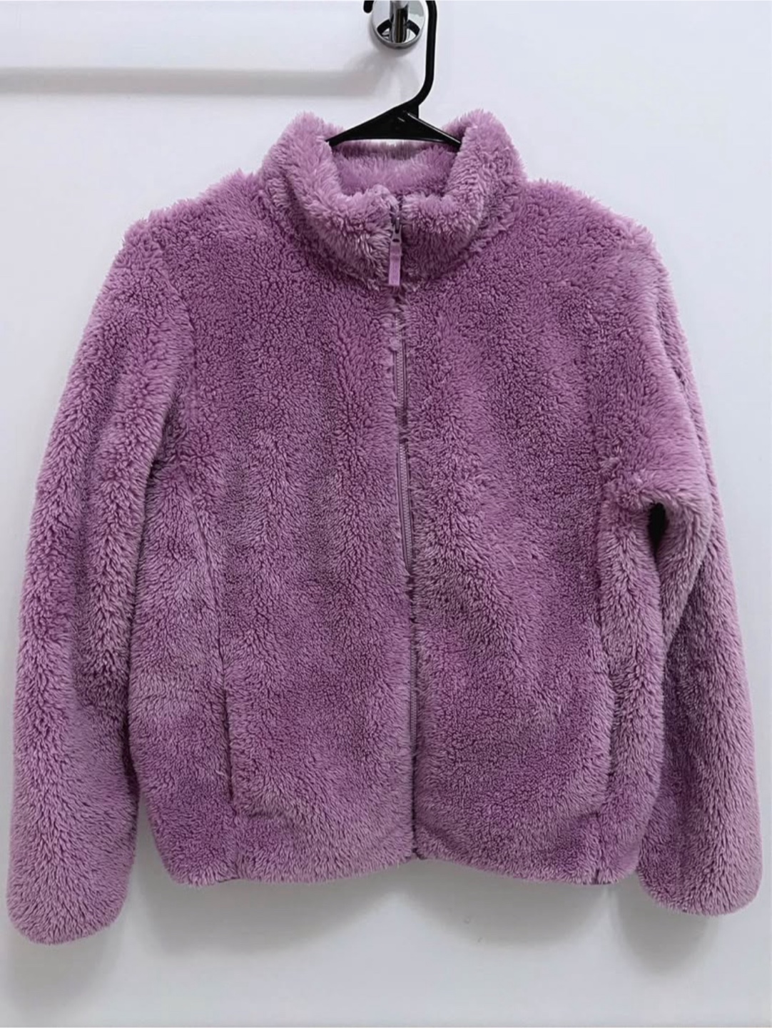 Uniqlo Fluffy Yarn Fleece Full-Zip Jacket (Kids 13Y)